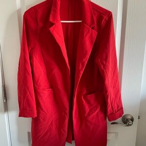 🚫SOLD🚫 Women's HAVE Red Blazer - Medium